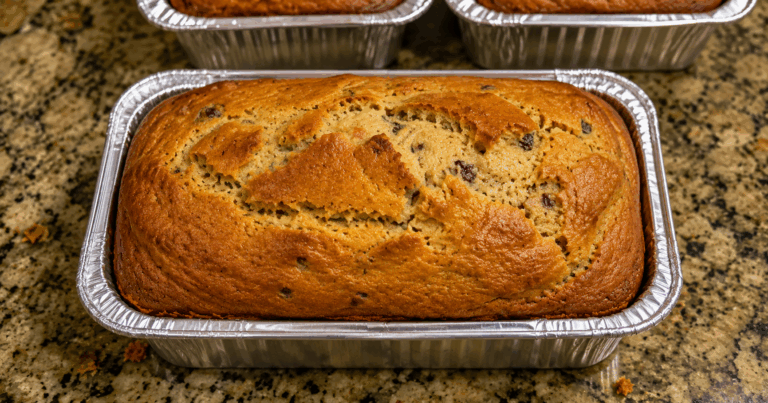 Einfaches Bananenbrot – Der perfekte Genuss für überreife Bananen 🍌🍞