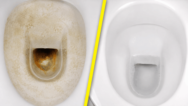 Toilette mit Essig statt Natron reinigen: So entfernen Sie Kalk und Urinstein effektiv